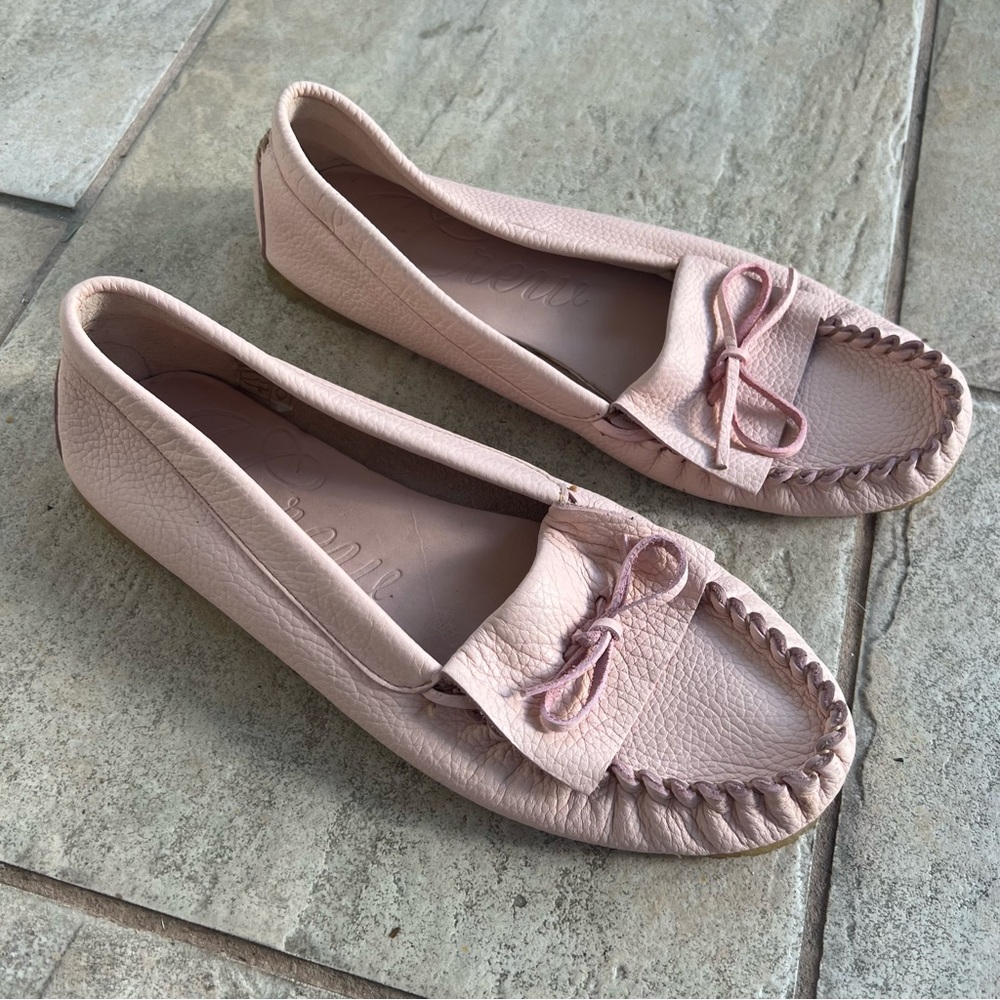 J.Crew Pink Soft Loafers Sz 10